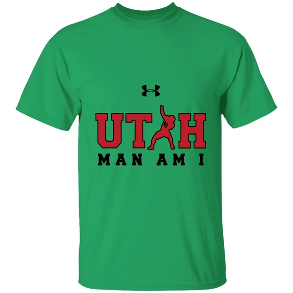 Utah Utes Man Am I Logo Shirt - Image 8