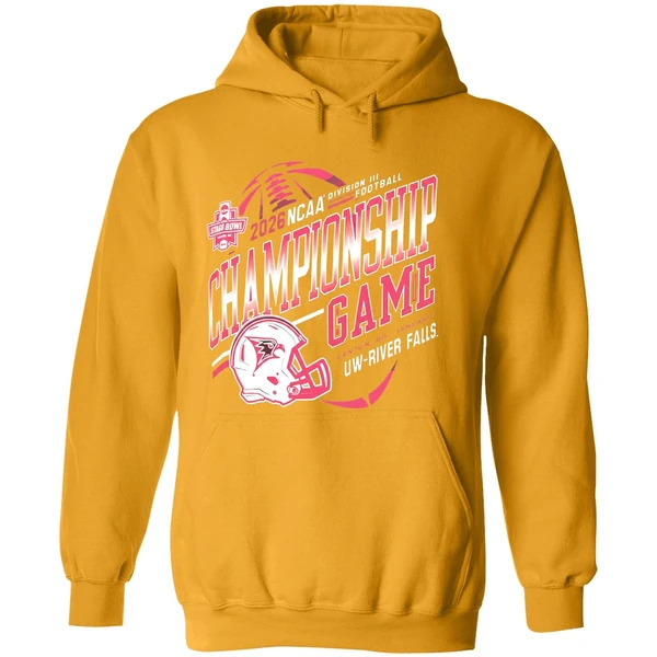Uw River Falls Stagg Bowl 2026 Ncaa Division Iii Football Championship Game Helmet Hoodie