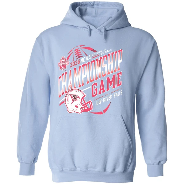 Uw River Falls Stagg Bowl 2026 Ncaa Division Iii Football Championship Game Helmet Hoodie - Image 4