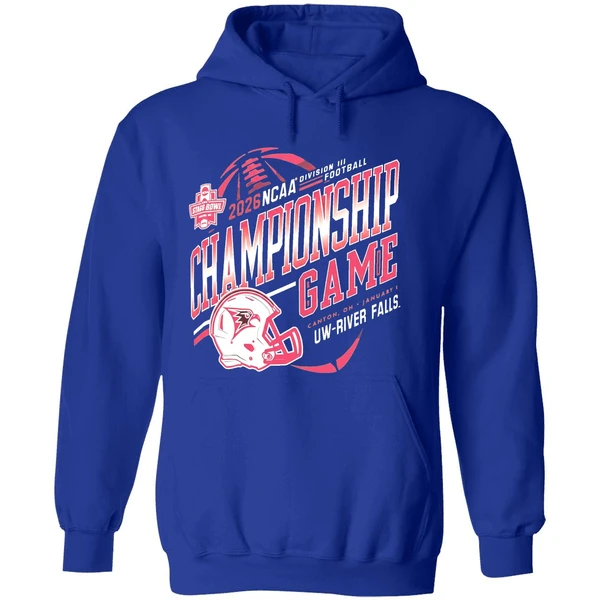 Uw River Falls Stagg Bowl 2026 Ncaa Division Iii Football Championship Game Helmet Hoodie - Image 7