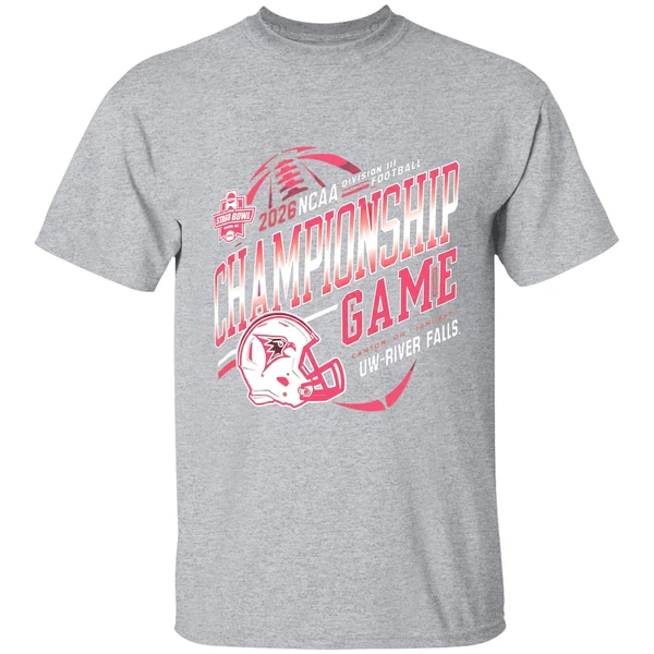 Uw River Falls Stagg Bowl 2026 Ncaa Division Iii Football Championship Game Helmet Shirt - Image 9