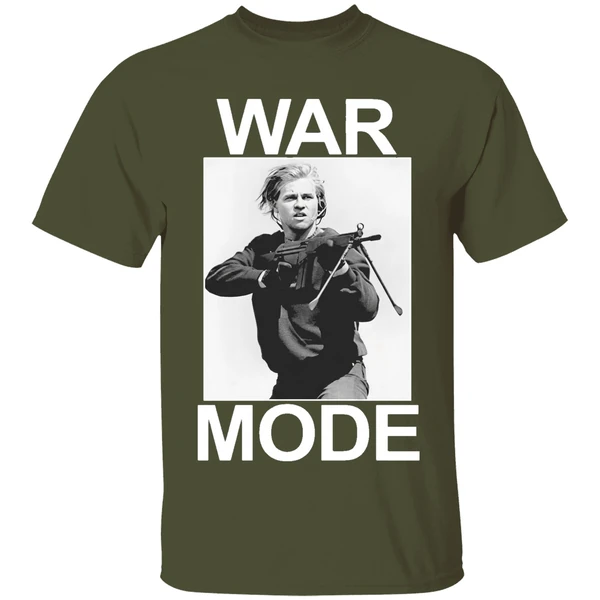val kilmer war mode shirt militarygreen
