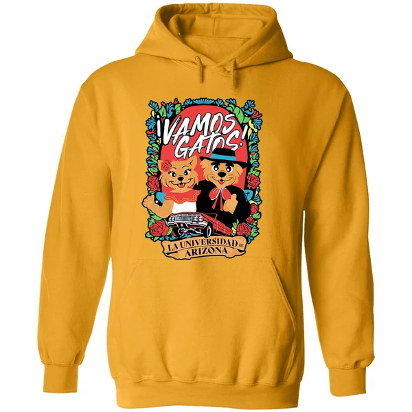 Vamos Gatos La Universidad De Arizona Hoodie