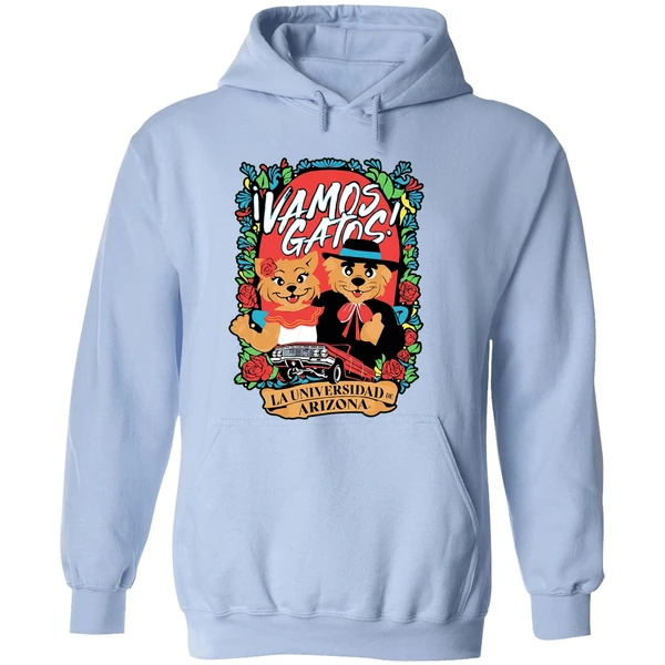 Vamos Gatos La Universidad De Arizona Hoodie - Image 4