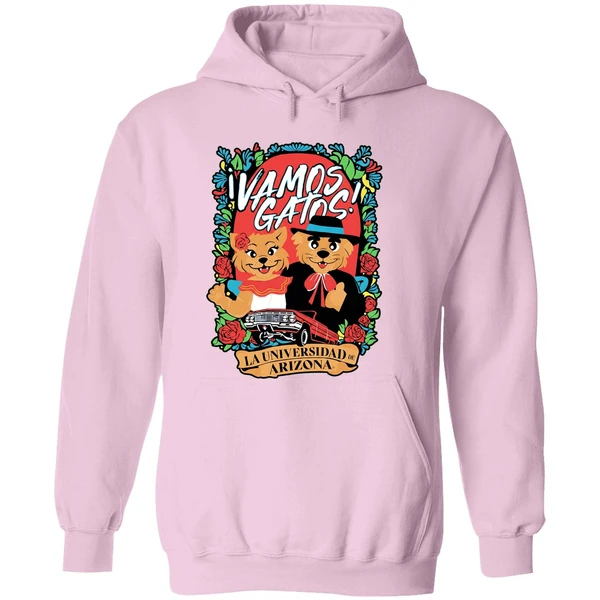 Vamos Gatos La Universidad De Arizona Hoodie - Image 5