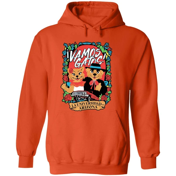 Vamos Gatos La Universidad De Arizona Hoodie - Image 6