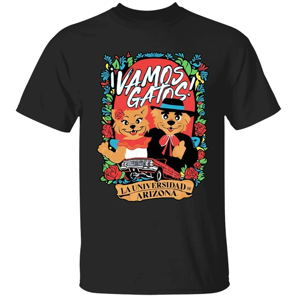 Vamos Gatos La Universidad De Arizona Shirt - Image 7