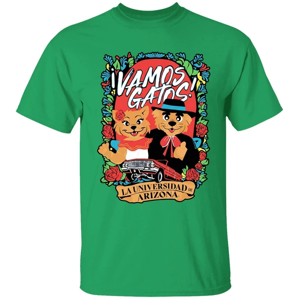 Vamos Gatos La Universidad De Arizona Shirt - Image 8