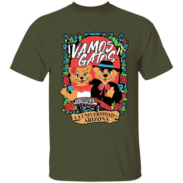 Vamos Gatos La Universidad De Arizona Shirt - Image 9