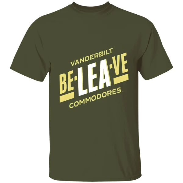 Vanderbilt Commodores Be Lea Ve Shirt - Image 3