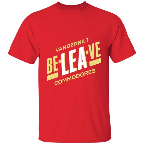 Vanderbilt Commodores Be Lea Ve Shirt - Image 6