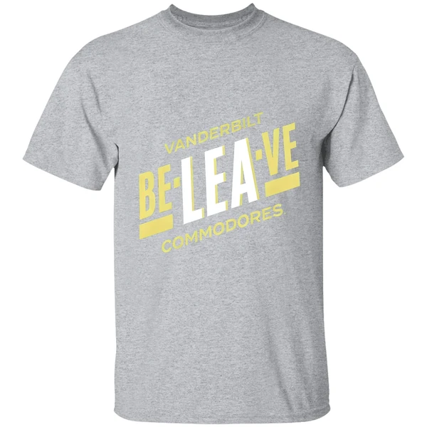 Vanderbilt Commodores Be Lea Ve Shirt - Image 8