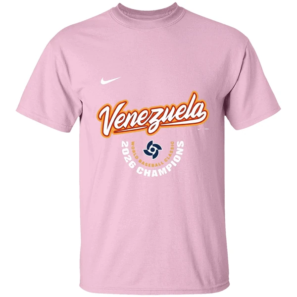 Venezuela Baseball Nike 2026 World Baseball Classic Champions Arched Logo Shirt - Image 3