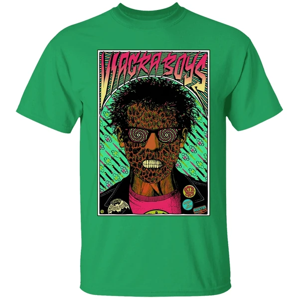 Viagra Boys Halloween Show Austin Poster Shirt - Image 2
