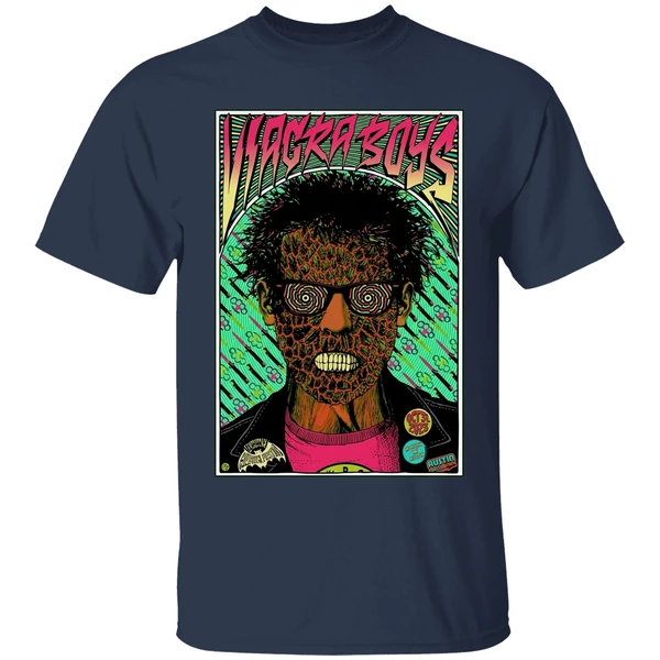 Viagra Boys Halloween Show Austin Poster Shirt - Image 5