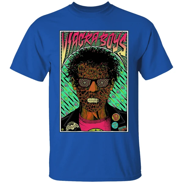 Viagra Boys Halloween Show Austin Poster Shirt - Image 8