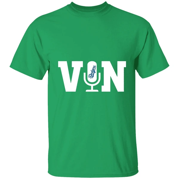 Vin Scully Microphone Shirt - Image 2