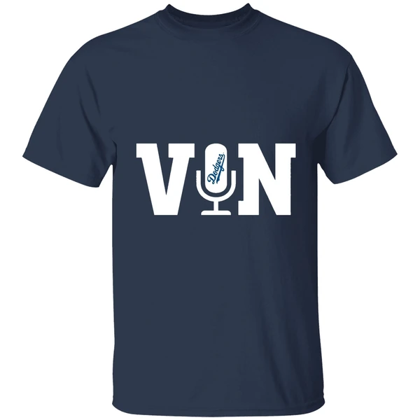 Vin Scully Microphone Shirt - Image 5