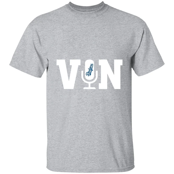 Vin Scully Microphone Shirt - Image 9