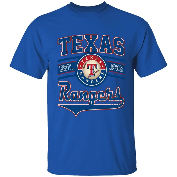 Vintage Texas Est 1835 Texas Rangers Shirt - Image 5