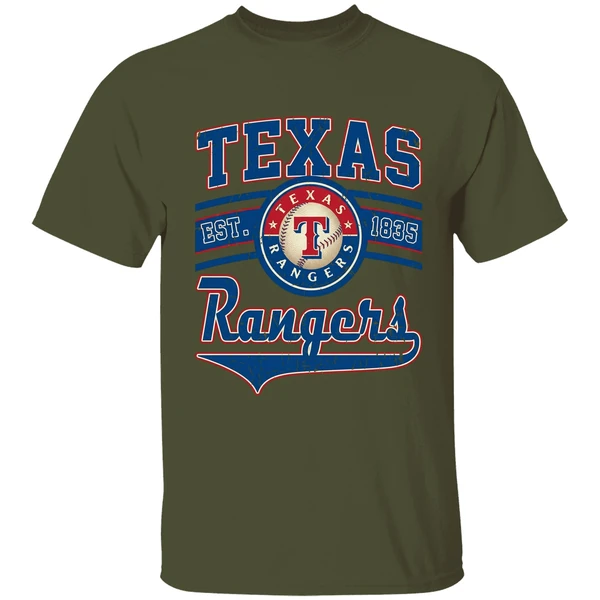 Vintage Texas Est 1835 Texas Rangers Shirt - Image 9
