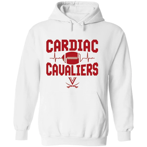 Virginia Cavaliers Cardiac Cavaliers Heart Rate Hoodie - Image 8