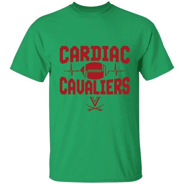 Virginia Cavaliers Cardiac Cavaliers Heart Rate Shirt - Image 2