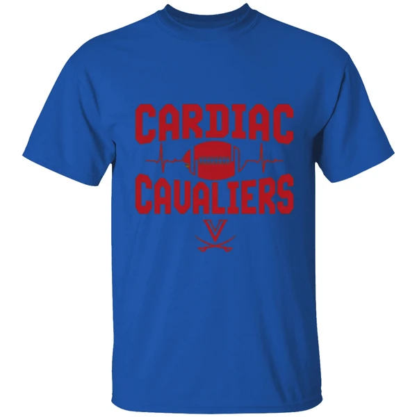 Virginia Cavaliers Cardiac Cavaliers Heart Rate Shirt - Image 8