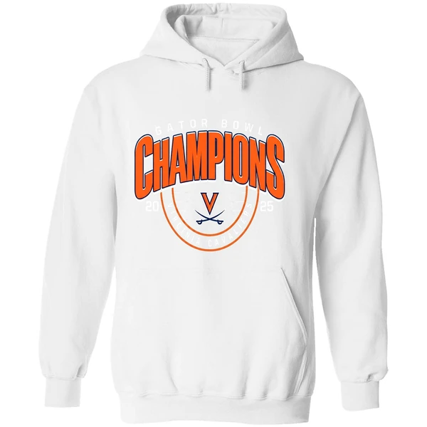 Virginia Cavaliers Gator Bowl Champions 2025 Hoodie - Image 8
