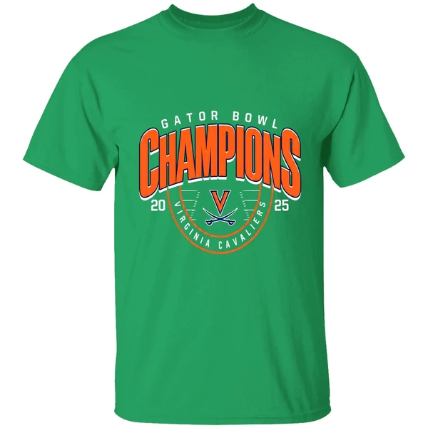 Virginia Cavaliers Gator Bowl Champions 2025 Shirt - Image 2
