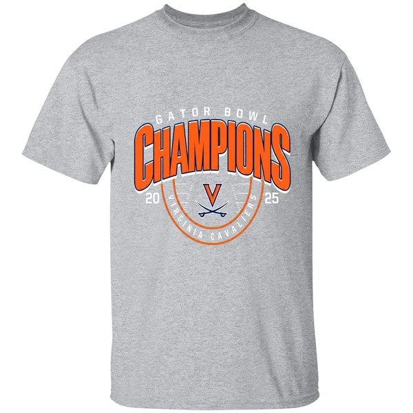 Virginia Cavaliers Gator Bowl Champions 2025 Shirt - Image 9
