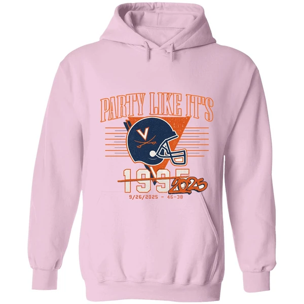 Virginia Cavaliers Uva Football Party Like Its 2025 Hoodie - Image 4