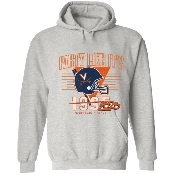 Virginia Cavaliers Uva Football Party Like Its 2025 Hoodie - Image 7
