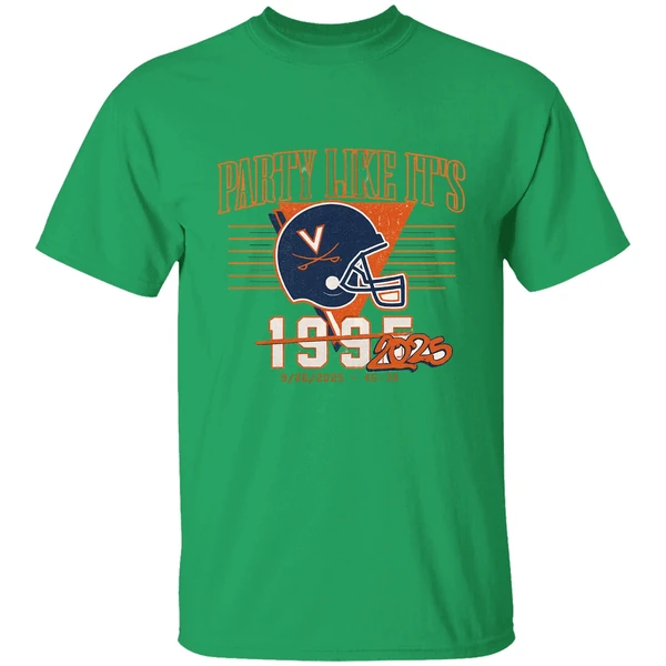 Virginia Cavaliers Uva Football Party Like Its 2025 Shirt
