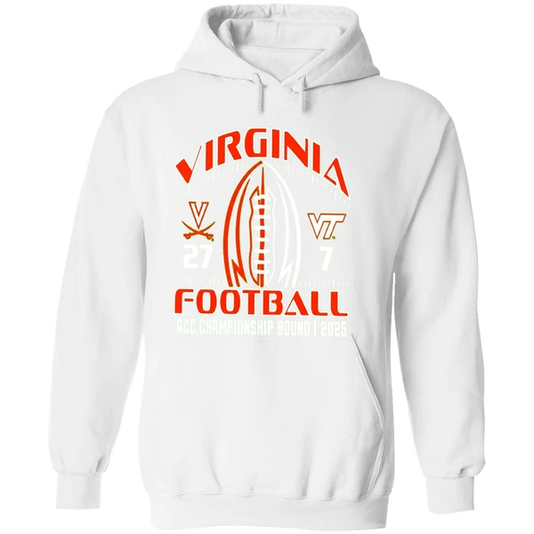 Virginia Football 2025 Battle Acc Championship Bound Score Hoodie - Image 8