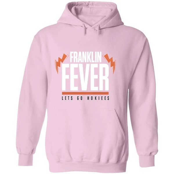 Virginia Tech Hokies Football Franklin Fever Lets Go Hokies Hoodie - Image 5