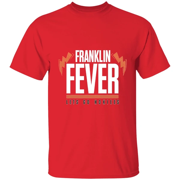 Virginia Tech Hokies Football Franklin Fever Lets Go Hokies Shirt - Image 6