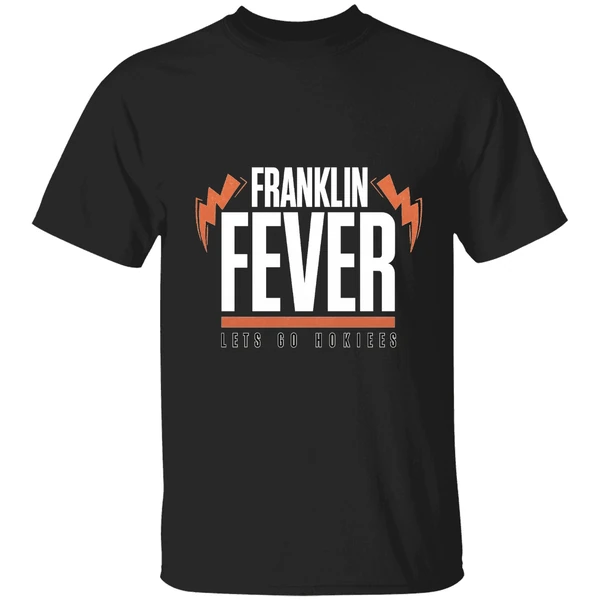 Virginia Tech Hokies Football Franklin Fever Lets Go Hokies Shirt - Image 8