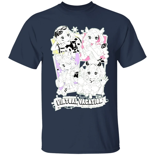 Virtual Vacation Los Angeles 2025 Anime Shirt - Image 4