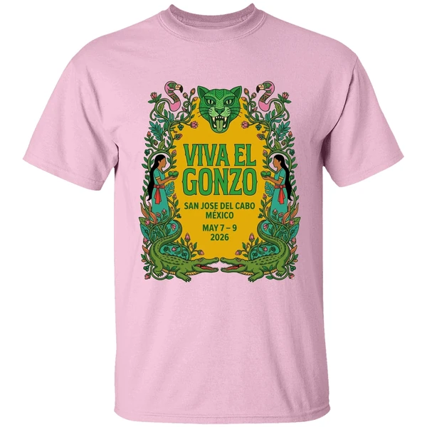 Viva El Gonzo 2026 Merch Golden Mangrove Shirt - Image 2