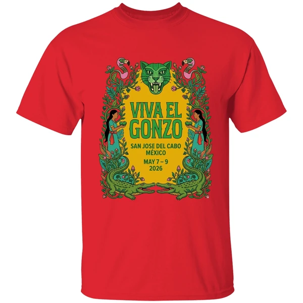 Viva El Gonzo 2026 Merch Golden Mangrove Shirt - Image 4