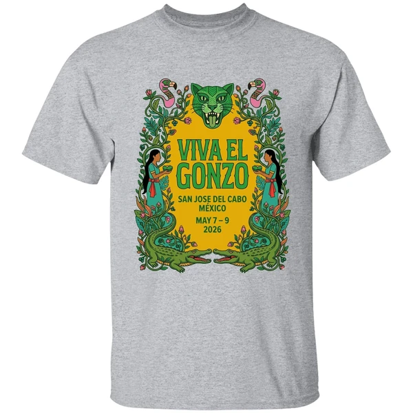 Viva El Gonzo 2026 Merch Golden Mangrove Shirt - Image 6