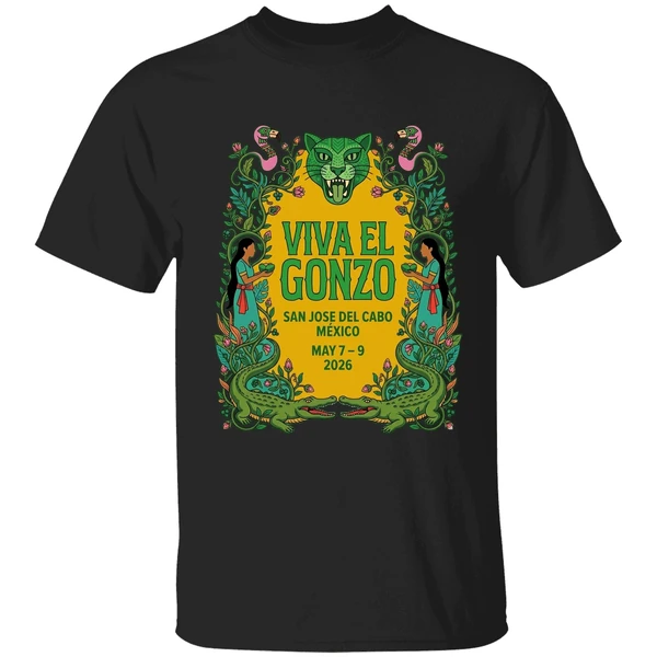 Viva El Gonzo 2026 Merch Golden Mangrove Shirt - Image 7