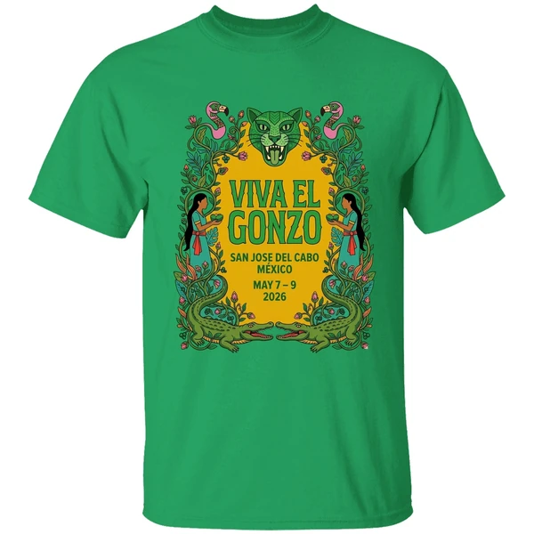 Viva El Gonzo 2026 Merch Golden Mangrove Shirt - Image 8