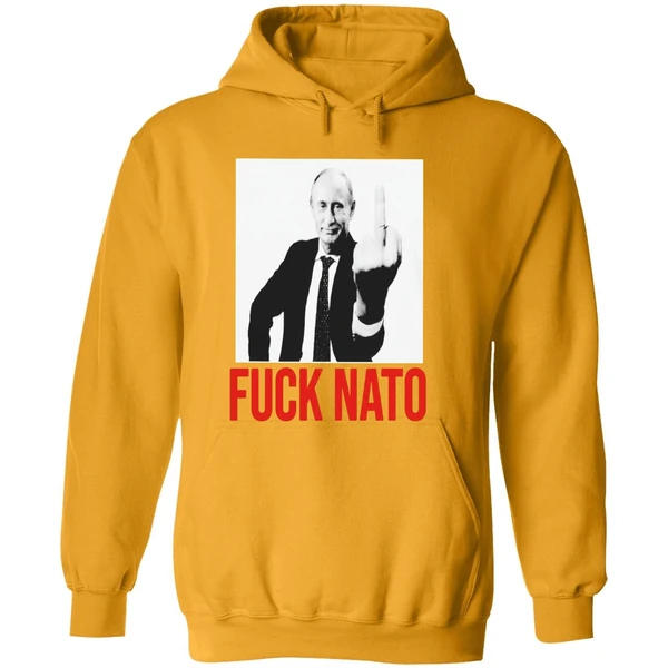 Vladimir Vladimirovich Putin Fuck Nato Hoodie