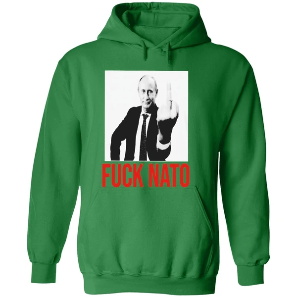 Vladimir Vladimirovich Putin Fuck Nato Hoodie - Image 2