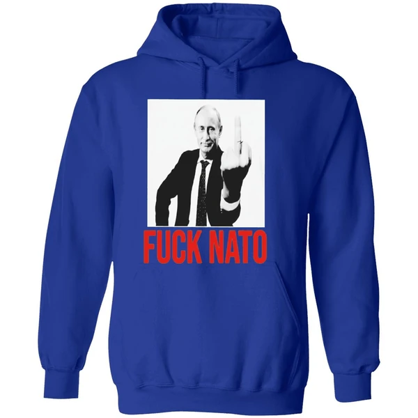 Vladimir Vladimirovich Putin Fuck Nato Hoodie - Image 7