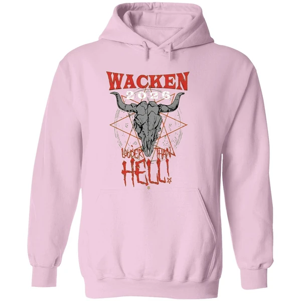 Wacken Open Air 2026 Hell Party Collection Tee Louder Than Hell Party On Hoodie - Image 5