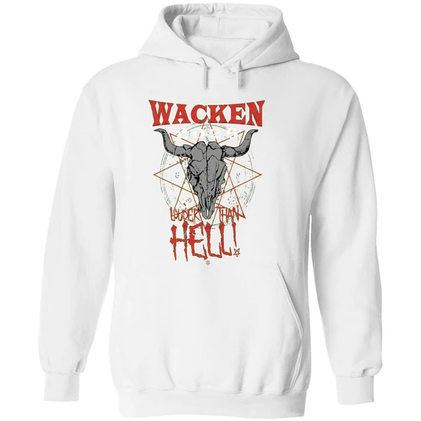 Wacken Open Air 2026 Hell Party Collection Tee Louder Than Hell Party On Hoodie - Image 8