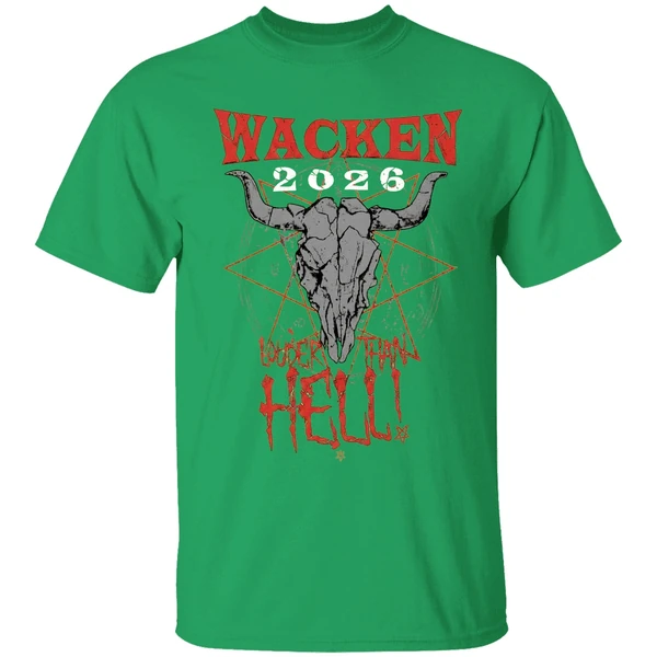 Wacken Open Air 2026 Hell Party Collection Tee Louder Than Hell Party On Shirt - Image 2